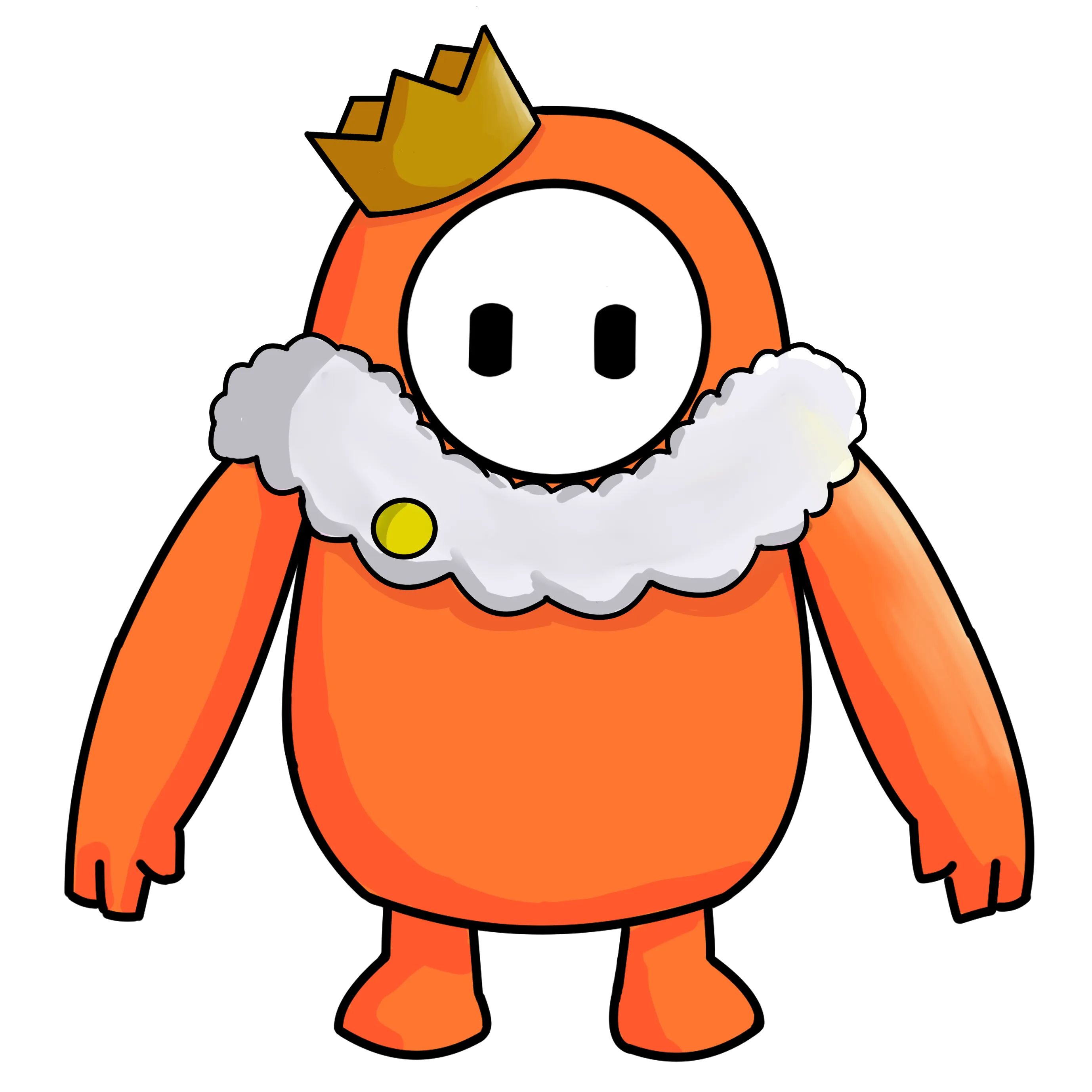 Judía de Fall Guys de Nameless, miembro de Team Butano