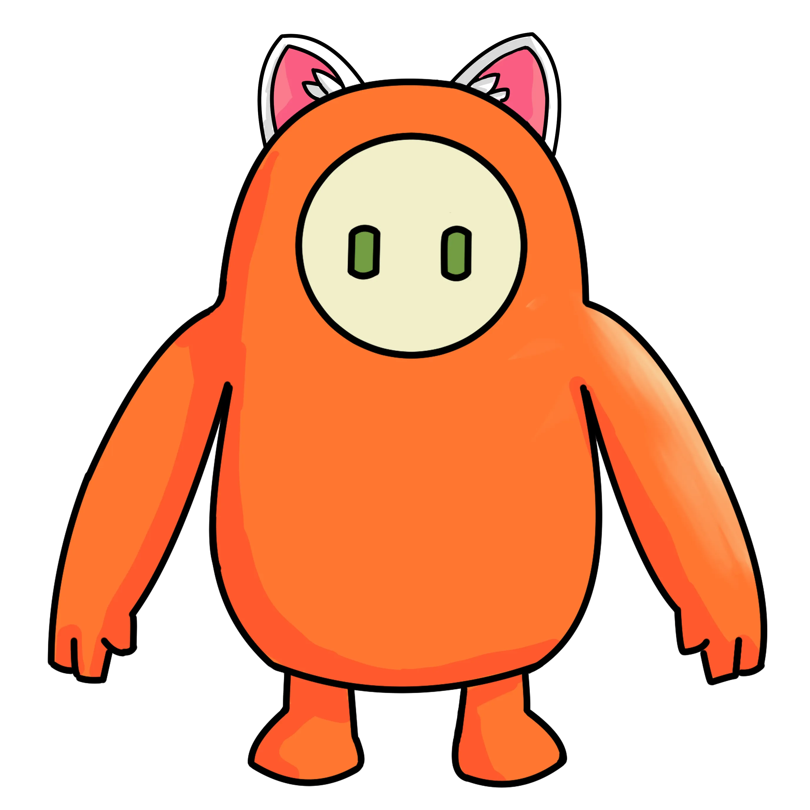 Judía de Fall Guys de Sansopas, miembro de Team Butano